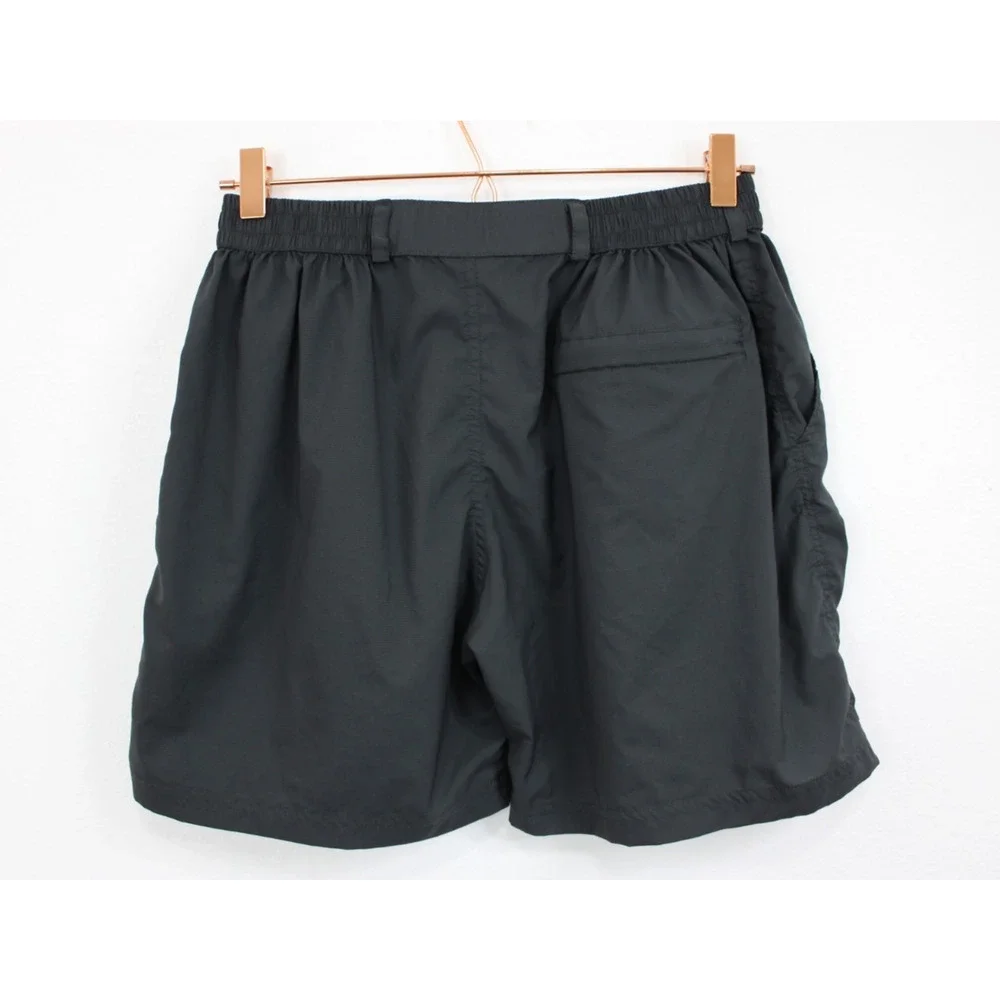 Vintage The North Face Men’s Summit Series Shorts Black Size XL Snap Zip TNF-538